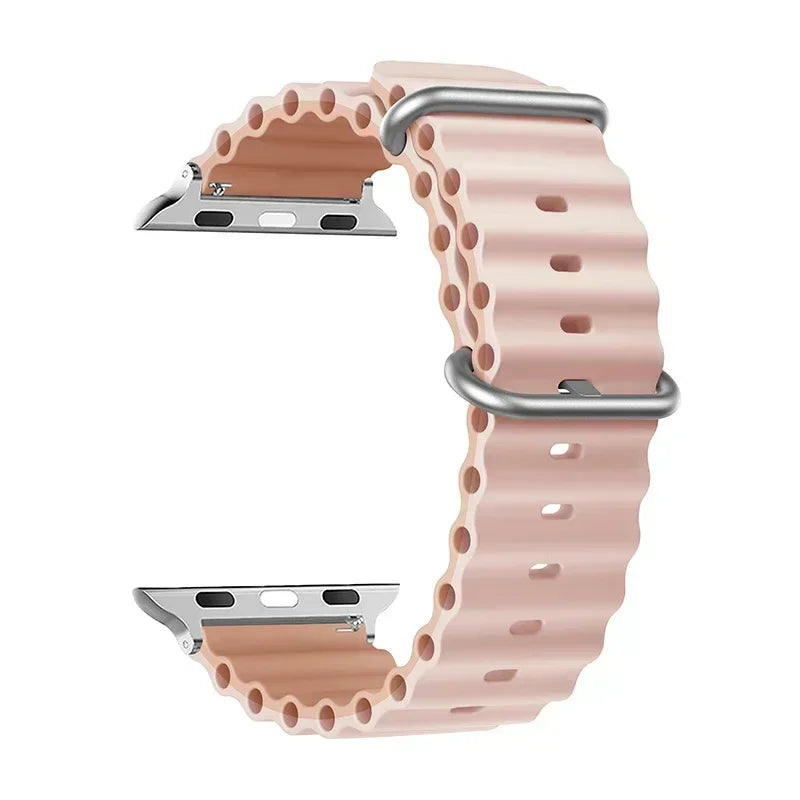 Straps for Apple Watch Band 44mm 40mm 45mm 49mm 41mm 42mm 38mm 46mm ocean bracelet correa iWatch series 7 6 3 se 8 Ultra 2 9 10