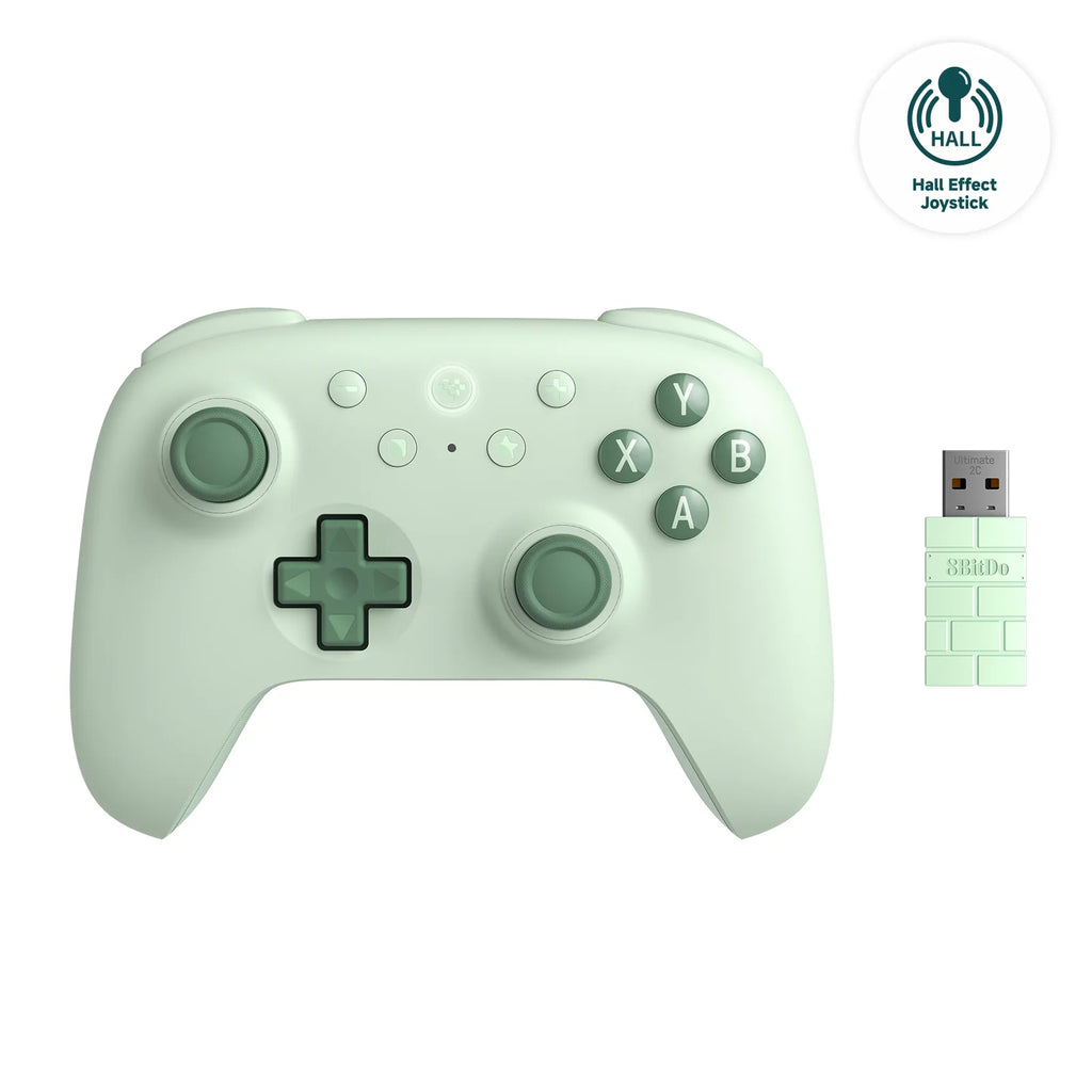 8BitDo Ultimate 2C Wireless Gaming Controller for PC, Windows 10, 11, Steam Deck, Raspberry Pi, Android Gamepad Accessories