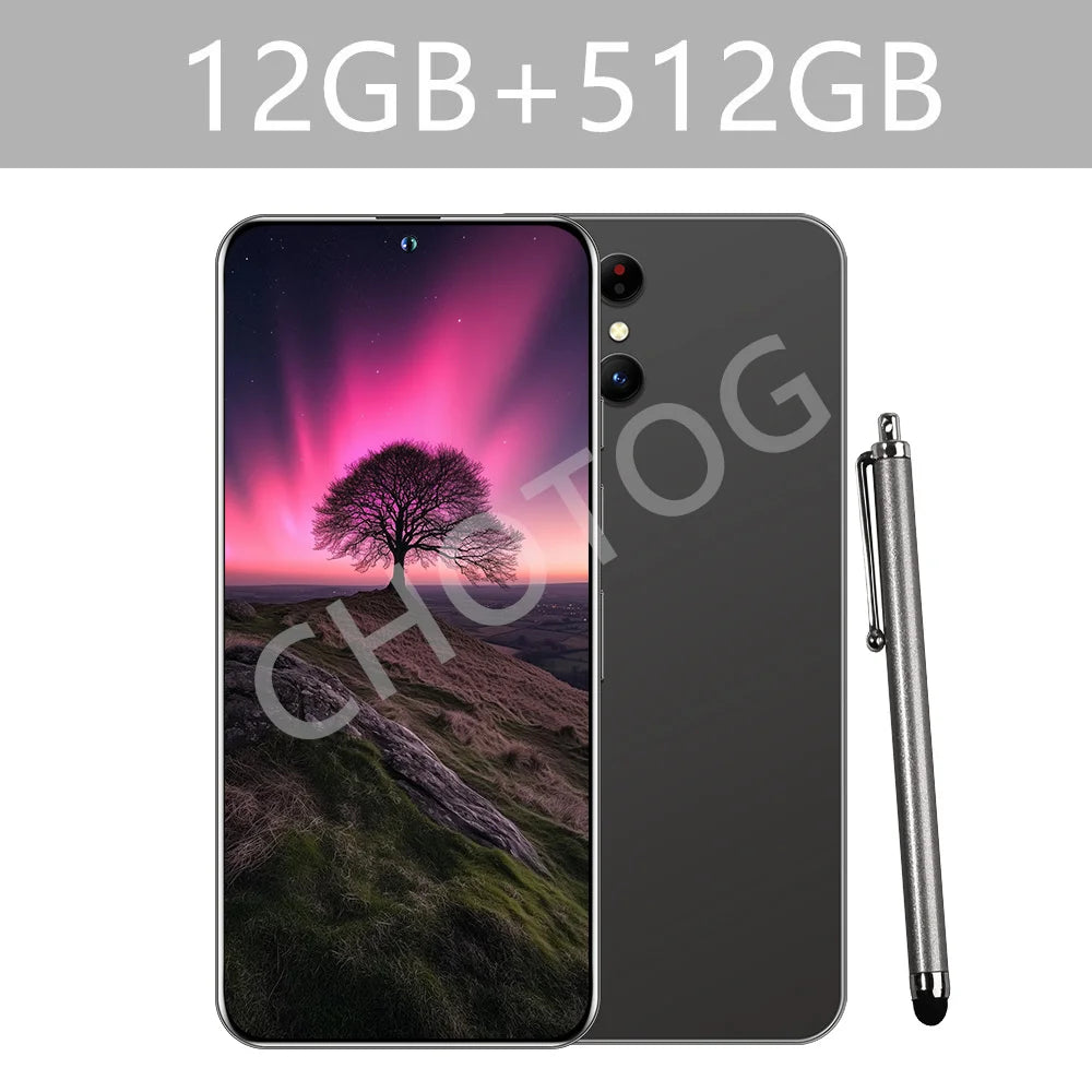 Protective Cover For SMS 25 Ultra Mobile Phones 5G Dual Sim Android Cellphones Case For Cell Phone 22GB+2TB Smartphone 7800mAh