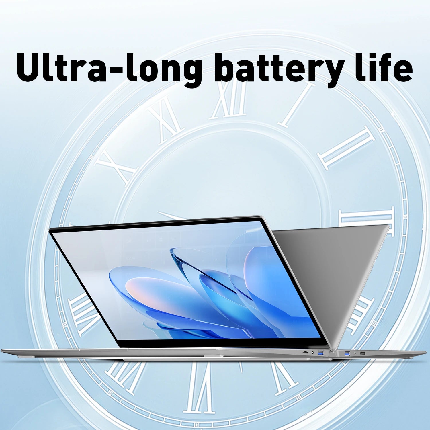 14.1" Ultra Slim Laptop 16GB RAM 2TB SSD Intel N3700 Notebook Gamer  1920*1080 Display Windows 11 Pro Office Study Computer PC