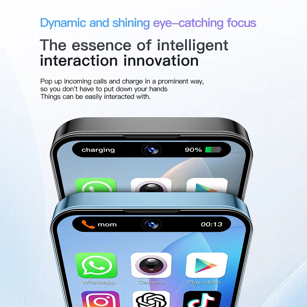 SOYES XS19 Mini Smartphone 3.88in 2GB RAM 16GB ROM Android10.0 With Facial Recognition Dual SIM Standby 3G Network Small Phone