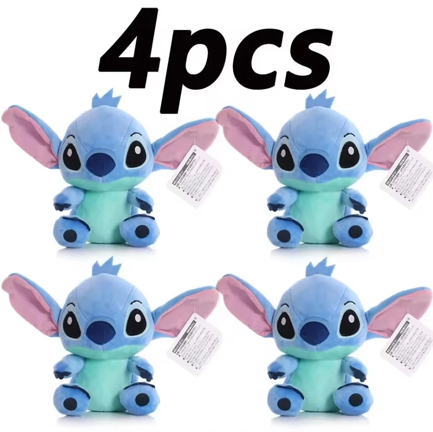 18cm Original Plush Stitch toy Baby Movie Cartoon Model Doll Children Action Figures Stuffed Toys Pendant Gifts