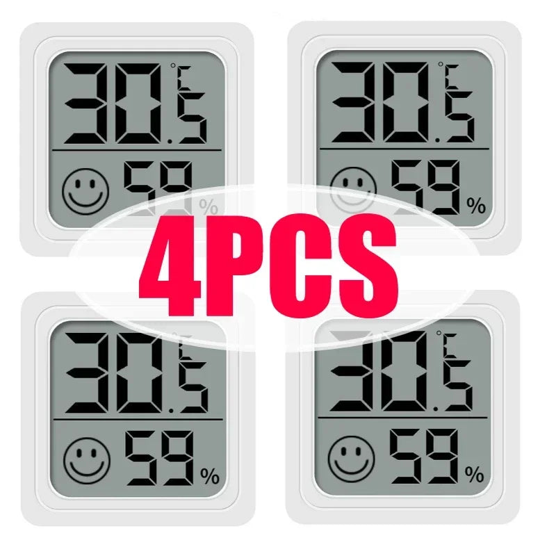 Mini LCD Digital Thermometer Hygrometer Indoor Room Temperature Humidity Meter Sensor Gauge Weather Station Set
