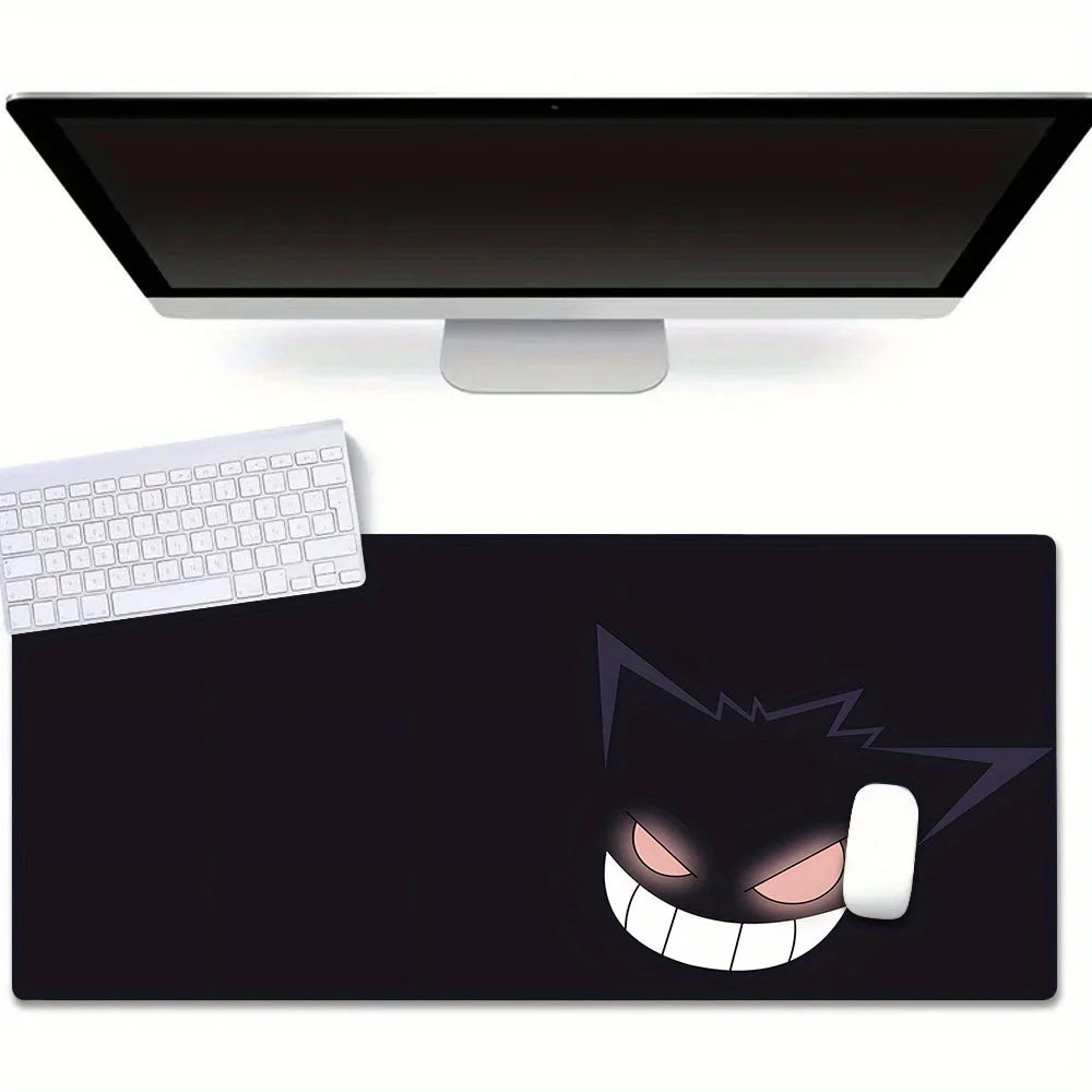 1 Pcs Large Gaming Mouse Pad Light Modes Touch Control Extended Soft Computer Keyboard Mat Non-Slip Rubber Base