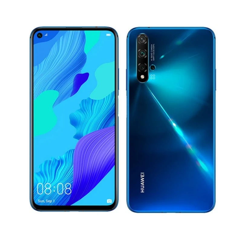 HUAWEI-Nova 5T,Smartphone Android,6.26 inch,128GB/256GB ROM,48MP,Google Play Store,Mobile phones,4G Network,Cellphones