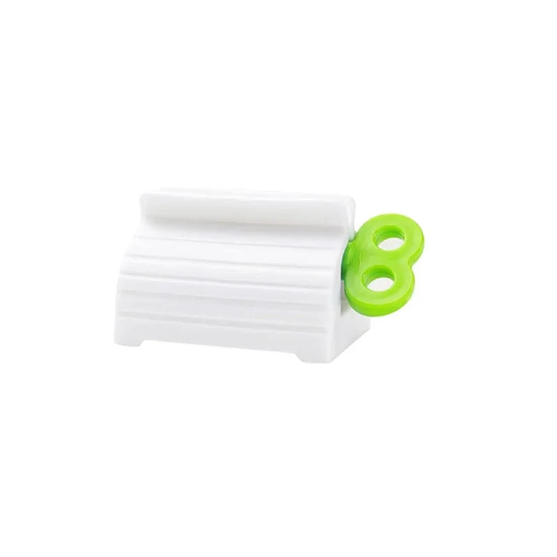 1 Pc Rolling Tube Toothpaste Squeezer Toothpaste Seat Holder Stand Rotate Toothpaste Dispenser for Bathroom