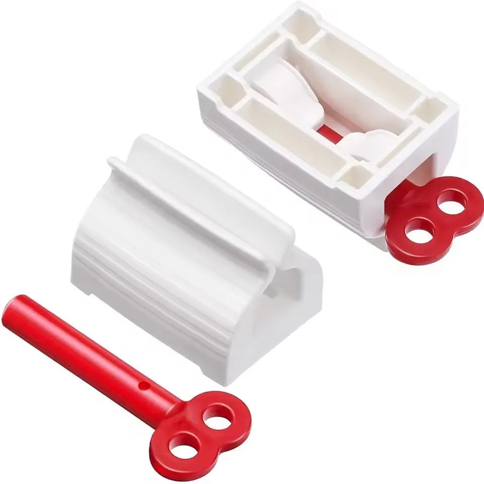 1 Pc Rolling Tube Toothpaste Squeezer Toothpaste Seat Holder Stand Rotate Toothpaste Dispenser for Bathroom