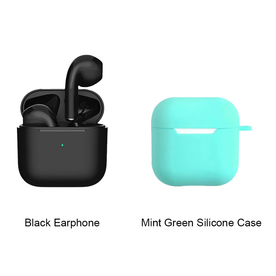 TWS Wireless Bluetooth Earphones Headphones HiFi Sound Low Latency Noise Reduction Dual Ear Canal Earbuds for smartphones