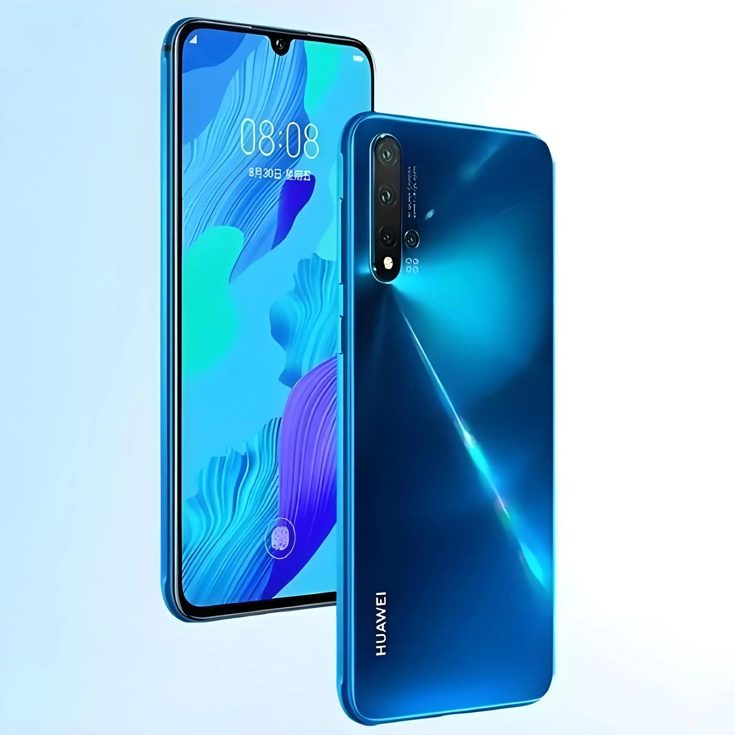 HUAWEI-Nova 5T,Smartphone Android,6.26 inch,128GB/256GB ROM,48MP,Google Play Store,Mobile phones,4G Network,Cellphones