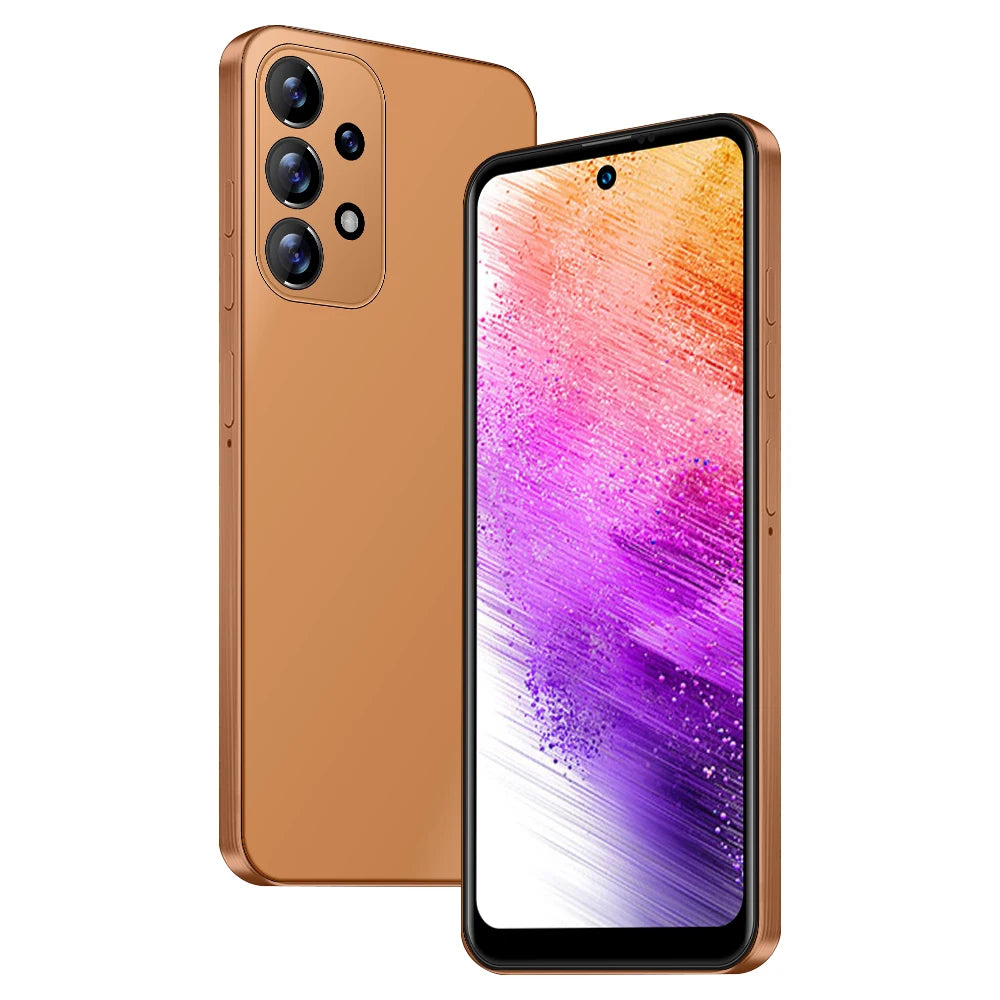 A73 Phone,Smartphone Android,6.8 inch,8GB RAM,256GB ROM,Dual SIM,Mobile phone,Google Play Store,13+32MP,6800mAh,Cellphones