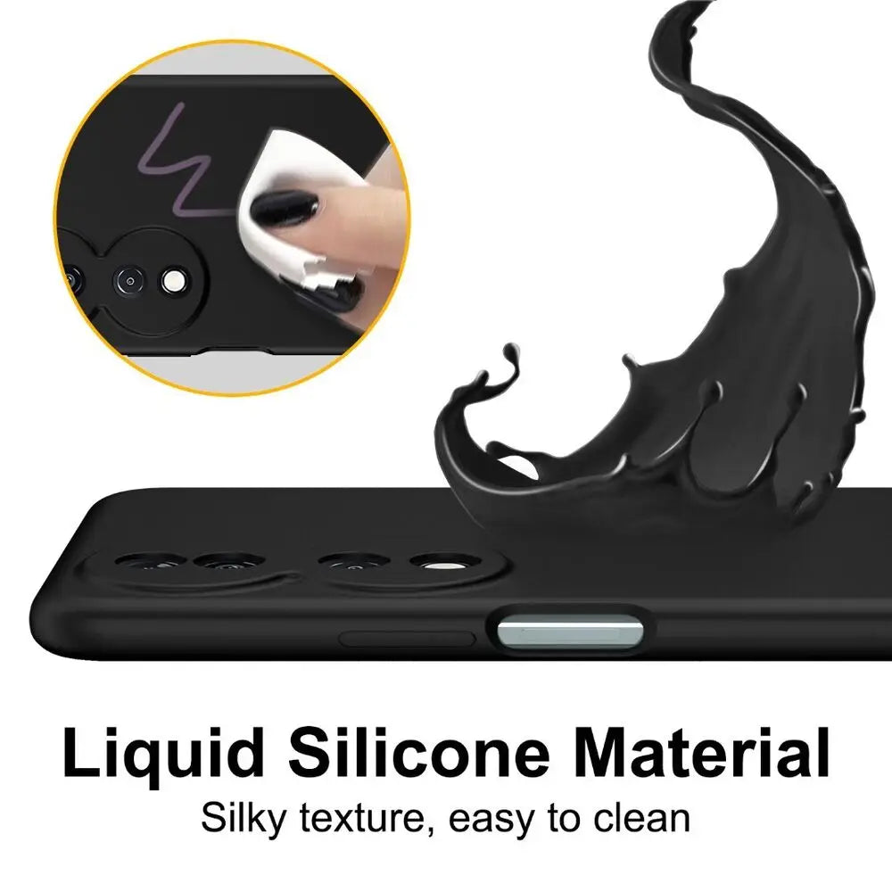 New Flexible Liquid Silicone Case For X8B Honor 200 Lite Magic 7 6 pro 90 smart Protective Cover Bumper Fundas Coque Capa Shell