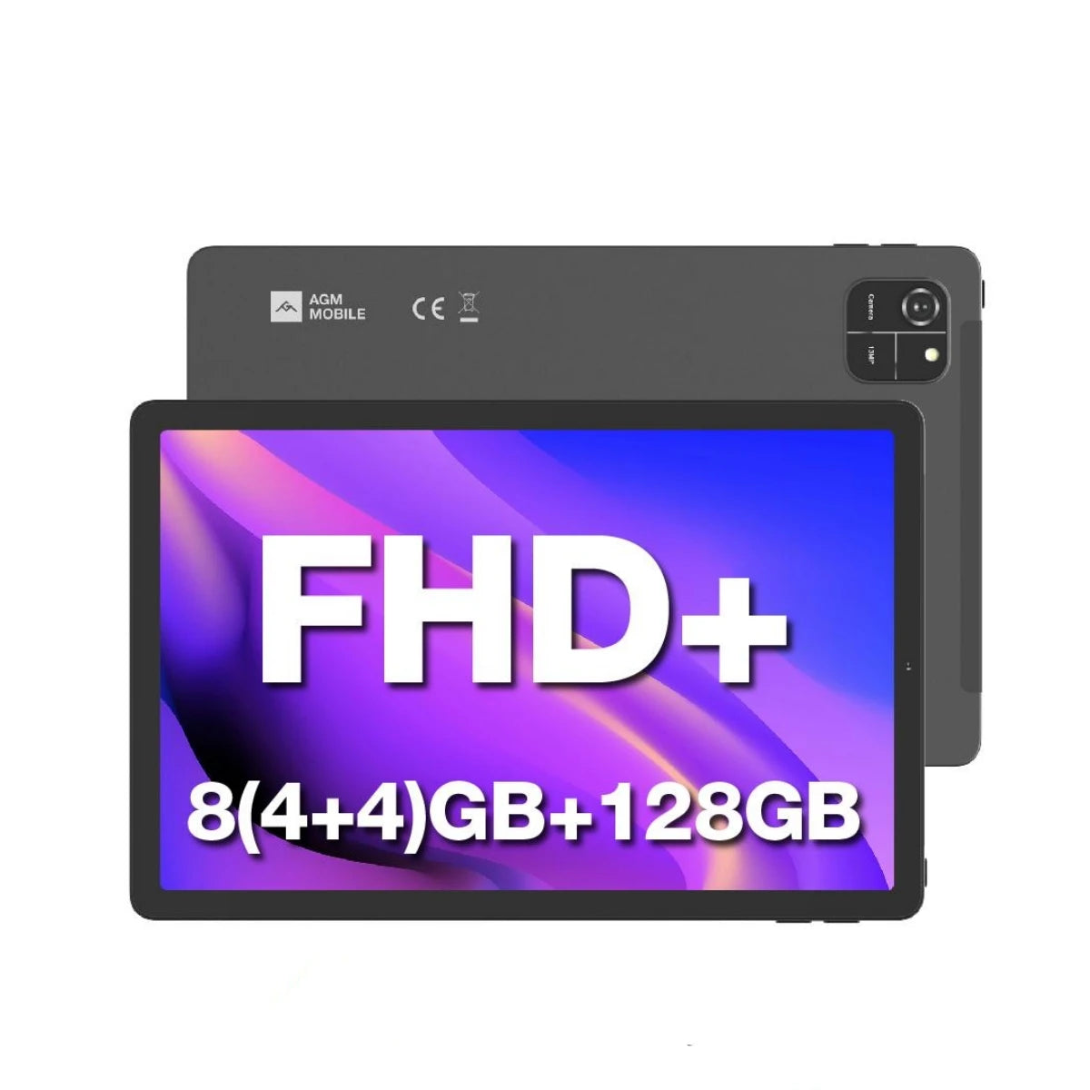 AGM PAD T1 Tablet 10.95 inch 1200*1920 FHD+ Screen  8（4+4）GB RAM 128GB ROM 4G LTE Android 14 Unisoc T606 Tablets Widevine L1