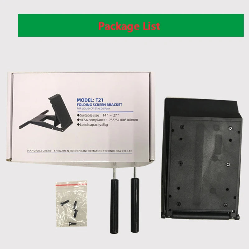 14-27'' LCD Monitor Base Bracket/Digital Graphics Tablet Display Stand/Folding Universal Holder for WACOM/HUION/XP-PEN