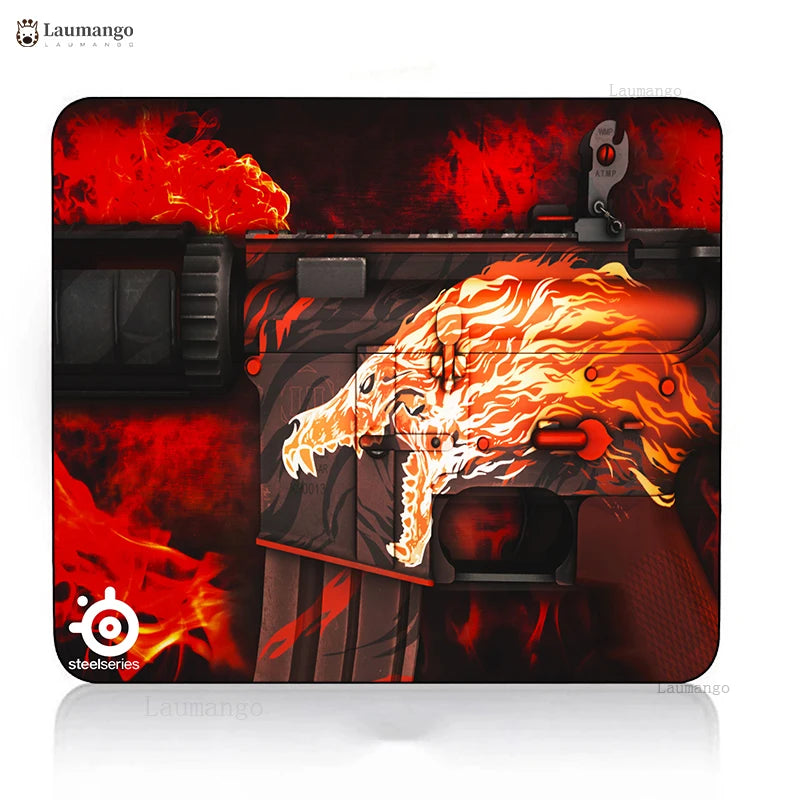 Small Speed Gaming Accessories Mousepad Steelseries Rubber Keyboard Mouse Pad Gabinete PC Gamer Desk Mat Tapis De Souris Carpet