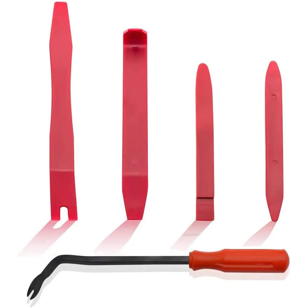 Car Panel Removal Tools Kit Portable Disassembly Radio Audio Door Pry Repair Clip Trim Dash Removal Auto Installer Hand Tool