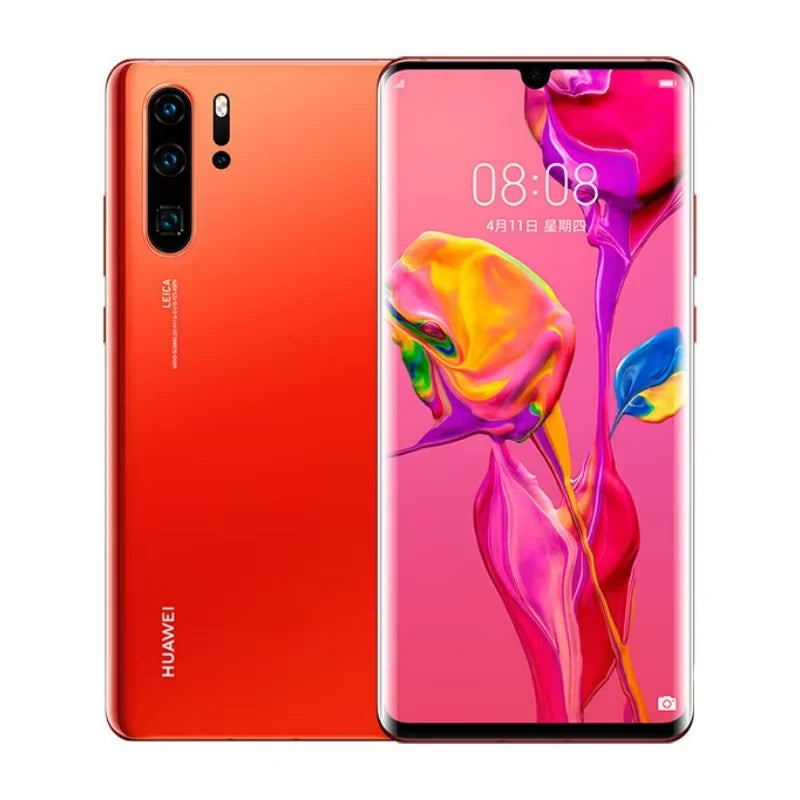 Huawei P30 Pro Unlock Global Smartphone Android,6.1 inch,40MP,8+256GB ROM,4G Mobile phones,Google Play Store,Dual SIM,Cellphones