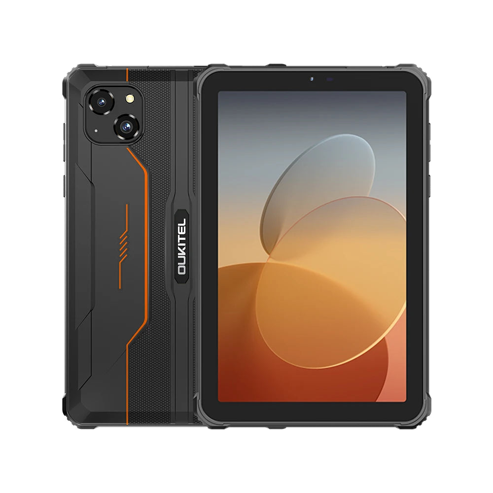 Oukitel RT3 PRO Rugged Tablet 5150mAh Battery 8-inch HD Display 4GB+128GB MTK G81 Octa-core 16MP Camera Android 14