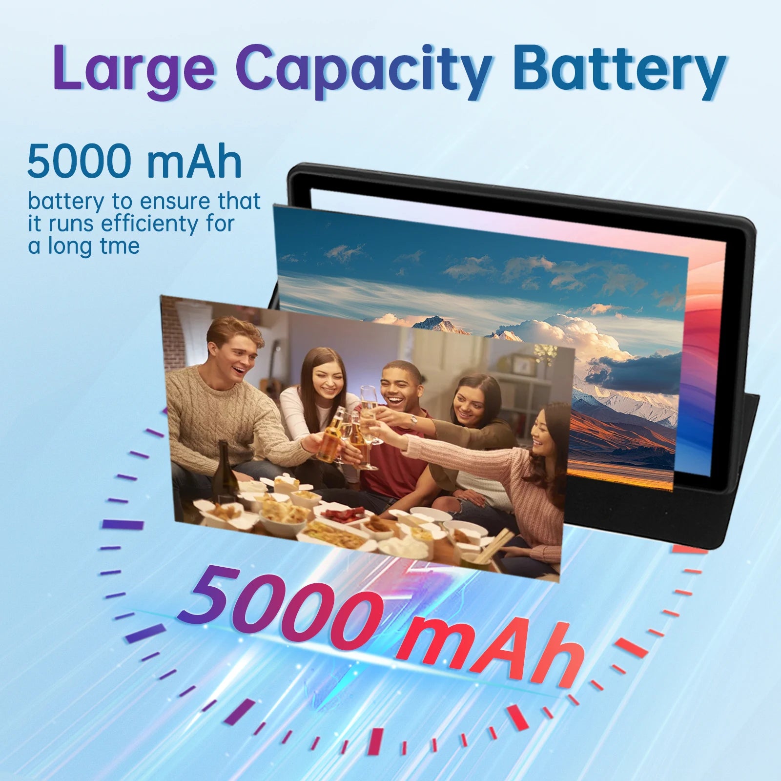 C108 10.1 Inch Tablet Octa-Core Processor 10GB RAM 128GB ROM Android 14 With Case Headphones Wireless Keyboard Mouse Stylus Pen