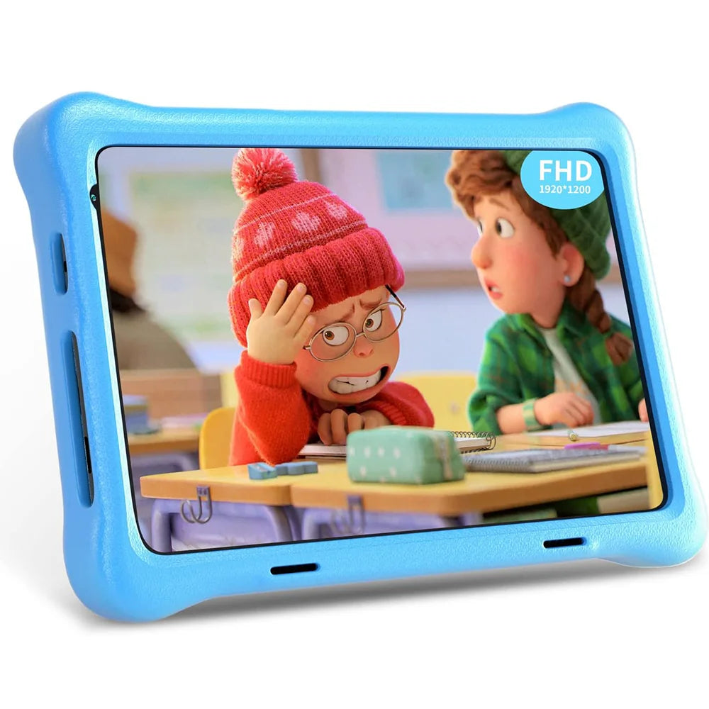 TK801 Kids Tablet 8 Inch 2GB RAM 32GB ROM with Expandable 128GB Slot Eye Protection Child-Friendly Software And Games Preloaded