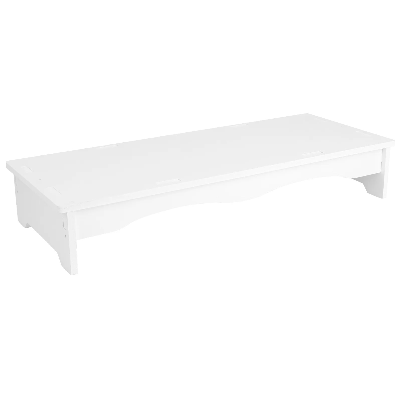 Computer Heightened Shelf Monitor Bracket Keyboard Stand Riser Desk Screen Plastic Desktop Base Computer Screen Shelf