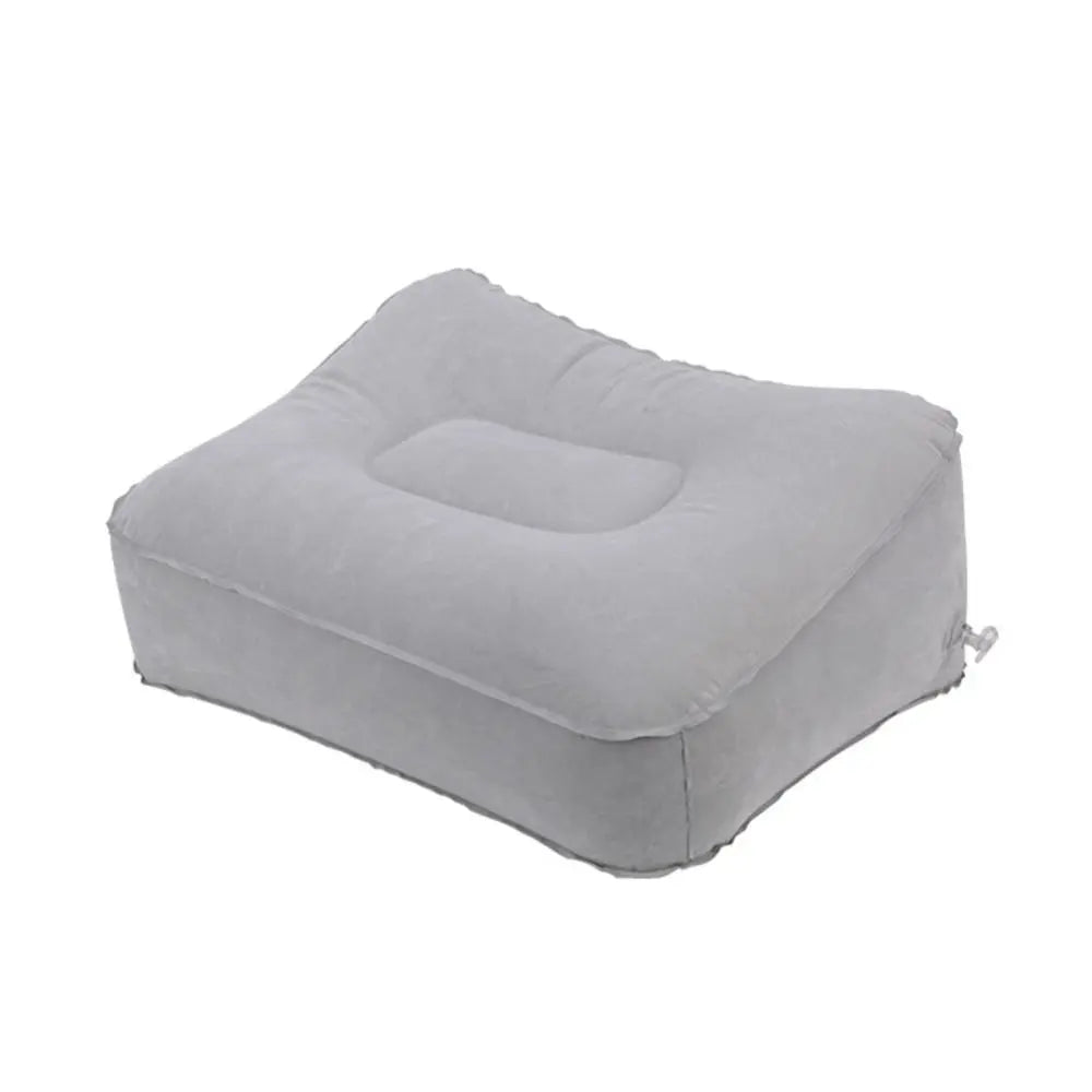 Inflatable Soft Footrest Pillow PVC Inflatable Foot Rest Pillow Cushion Air Travel Office Home Leg Up Relaxing Feet Almohada