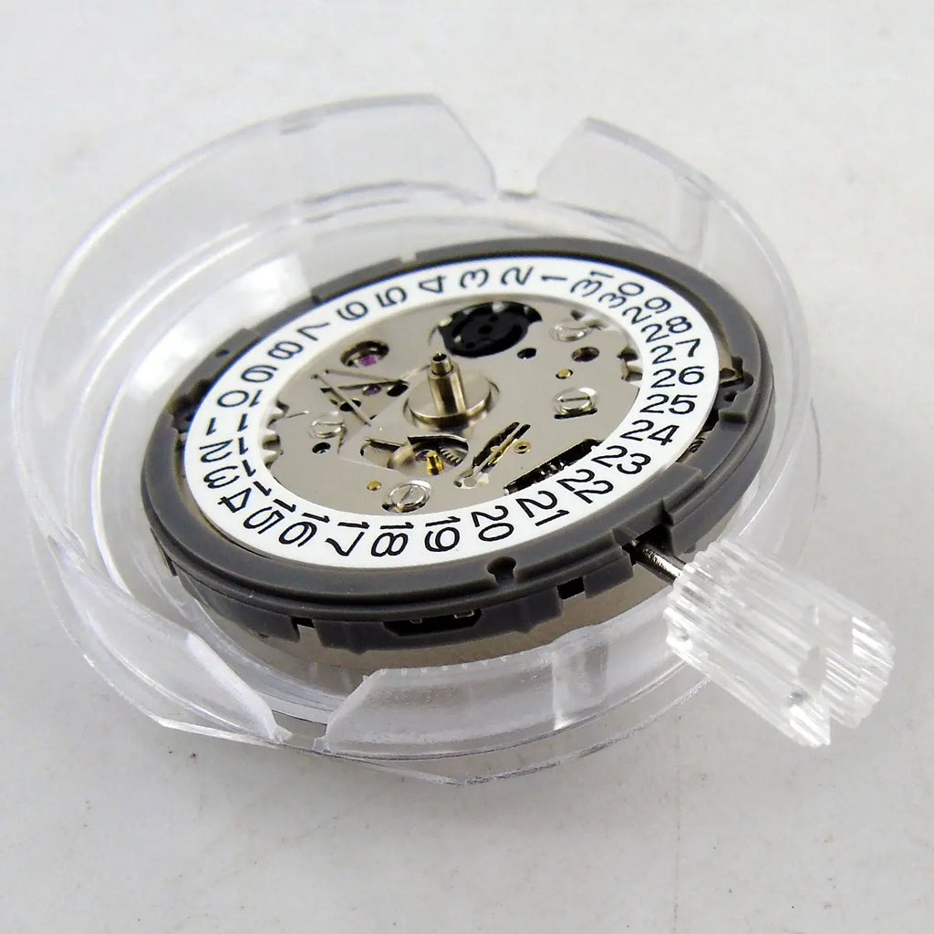 High Accuracy NH35A Automatic Movement Self-winding MOD Watch Accessories 3H Crown 21600Bph White Date Wheel Hacking Seconds