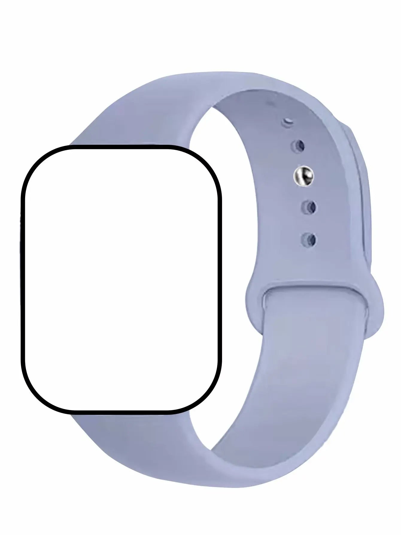 Silicone Band For Apple Watch strap 44mm 45mm 40mm 41mm 42-38mm 45 mm sport bracelet iwatch series 8 7 6 5 4 3 SE 9 Ultra 2 49mm