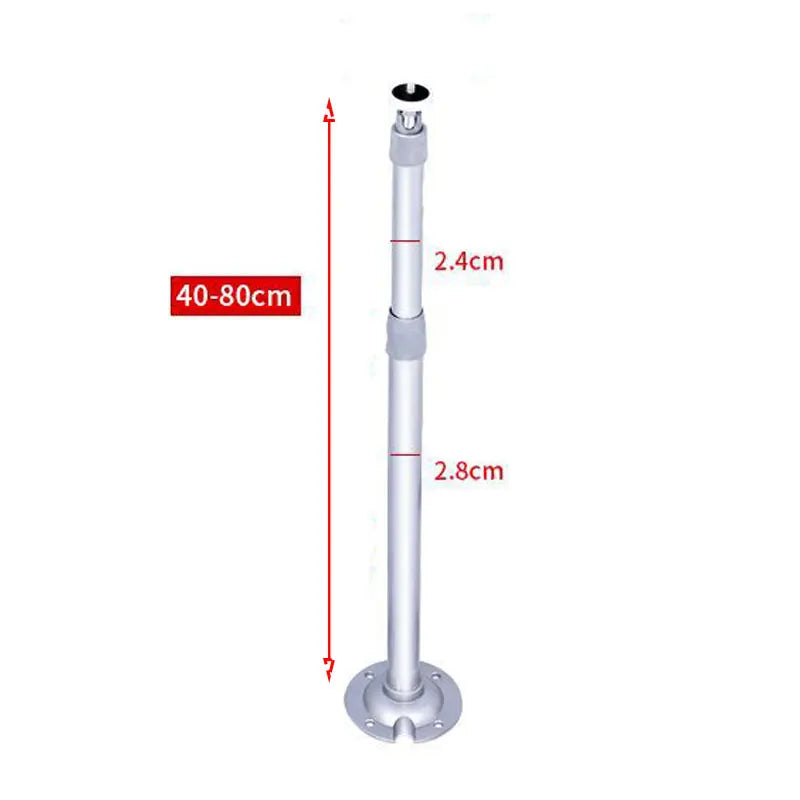 20-40cm 30-60cm 40-80cm Monitor Aluminum Alloy Telescopic Bracket Stand Extension Monitoring Pole Camera Projector Bracket