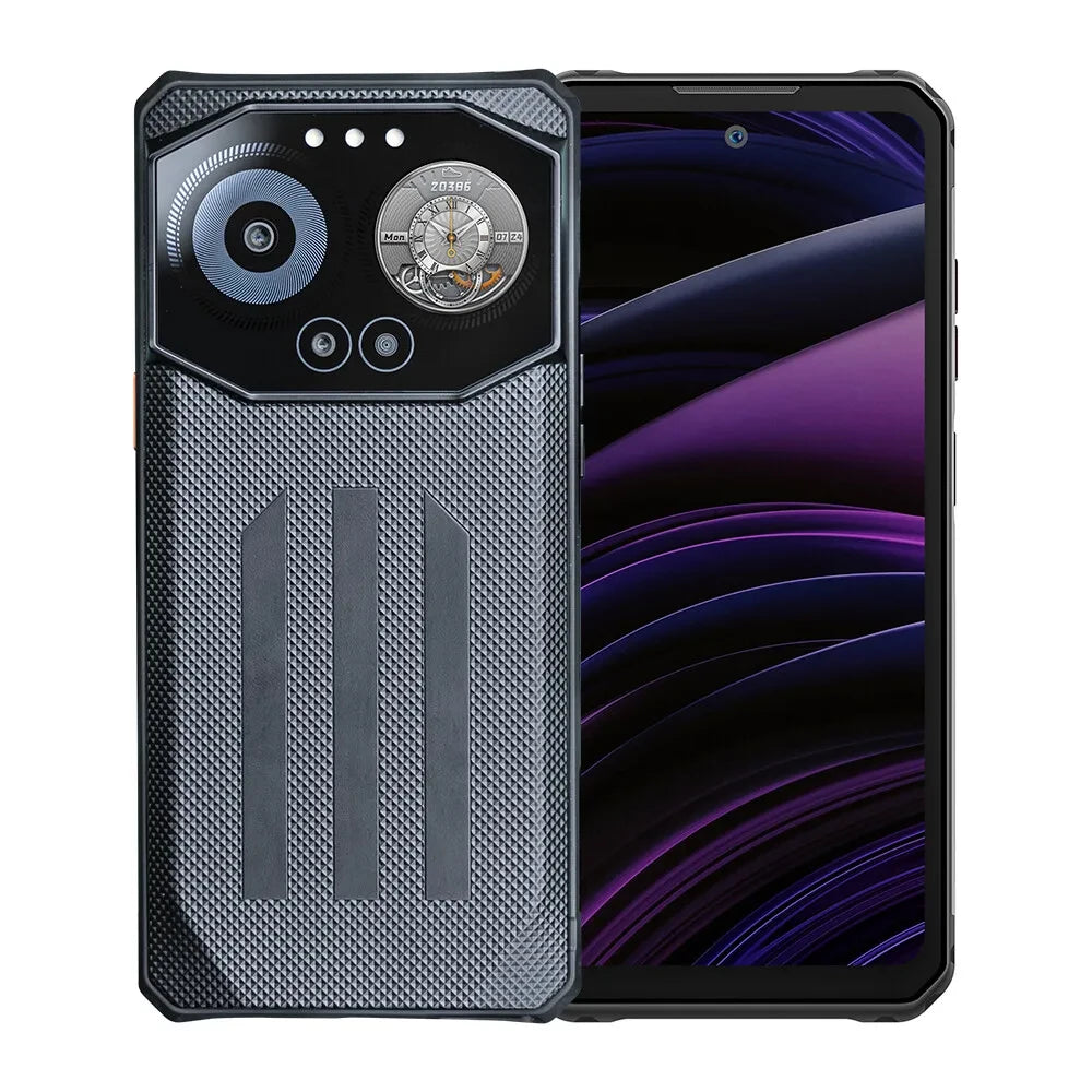 IIIF150 B3C Ultra-Thin Rugged Machine Dual Display 4GB RAM+256GB ROM 50MP Camera 10800mAh 6.6 Inch 90Hz Cellphone Android 14