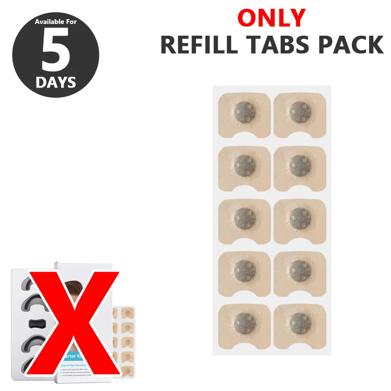15/30days Magnetic Nasal Breathing Dilators Starter Kit for Nose Improve Sleep Quality Snoring Anti Snoring Sleep Mouth Tape