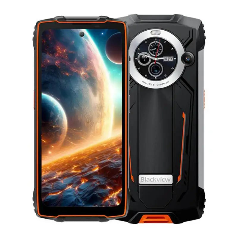 Blackview BV8200 Rugged Smartphone 6.5" 2.4K FHD+ 120Hz 12GB+256GB Helio G100 50MP Camera 8800mAh 45W Android 14 NFC Cellphone