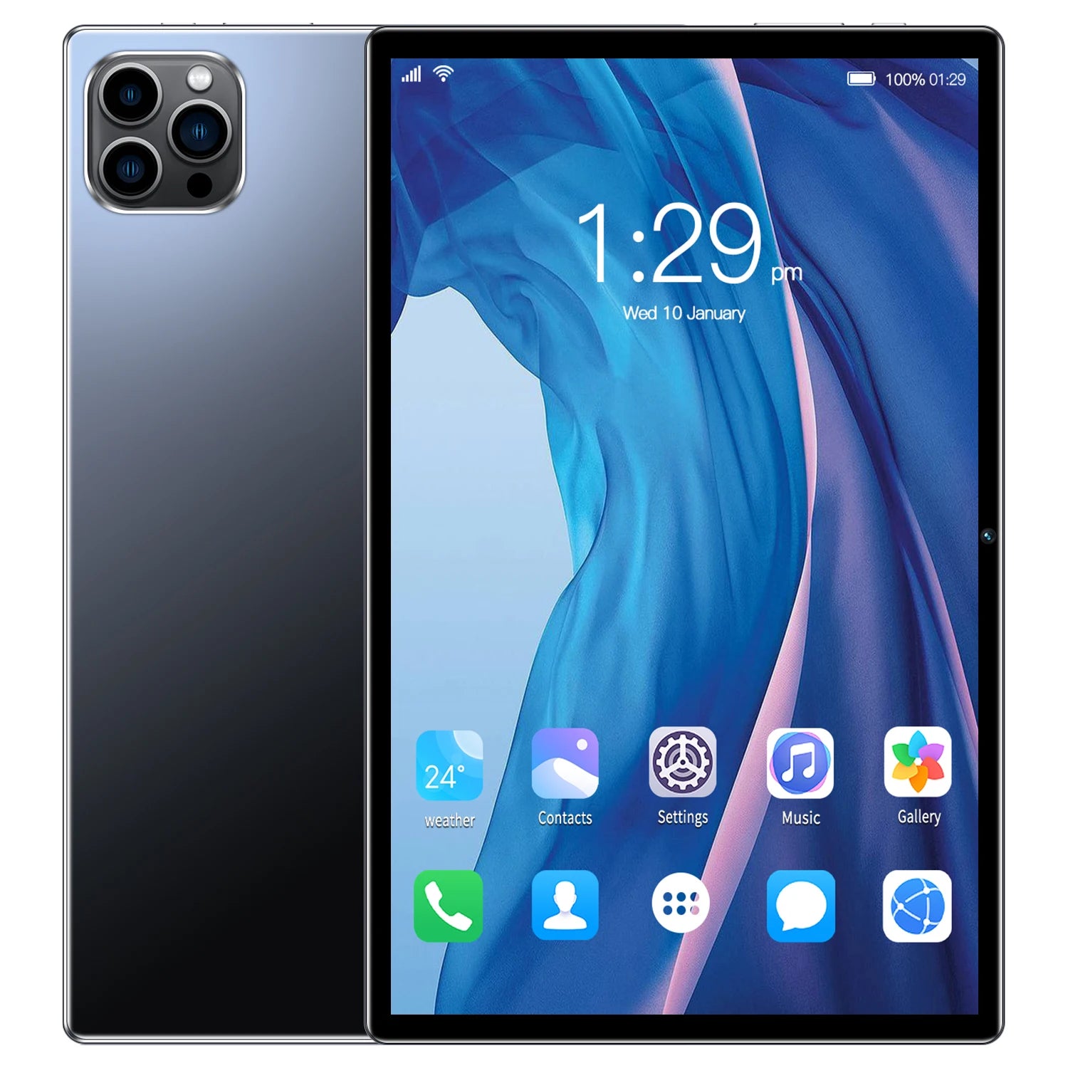 New 10.1 Inch Tablet Pc Octa Core 4GB RAM 64GB ROM Global Network Dual SIM Cards WiFi Bluetooth 3G Phone Call Google Tablets