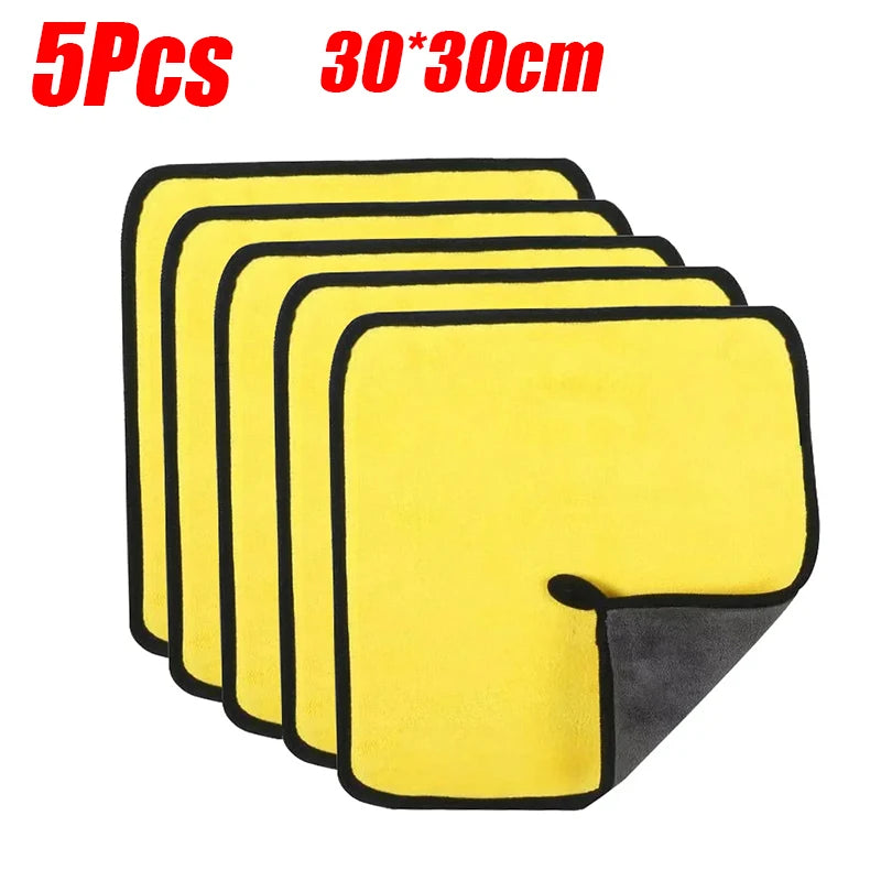High-density Car Wash Towels Super Fiber Towels Car Wash Towels Car Cleaning Supplies Car Accessories