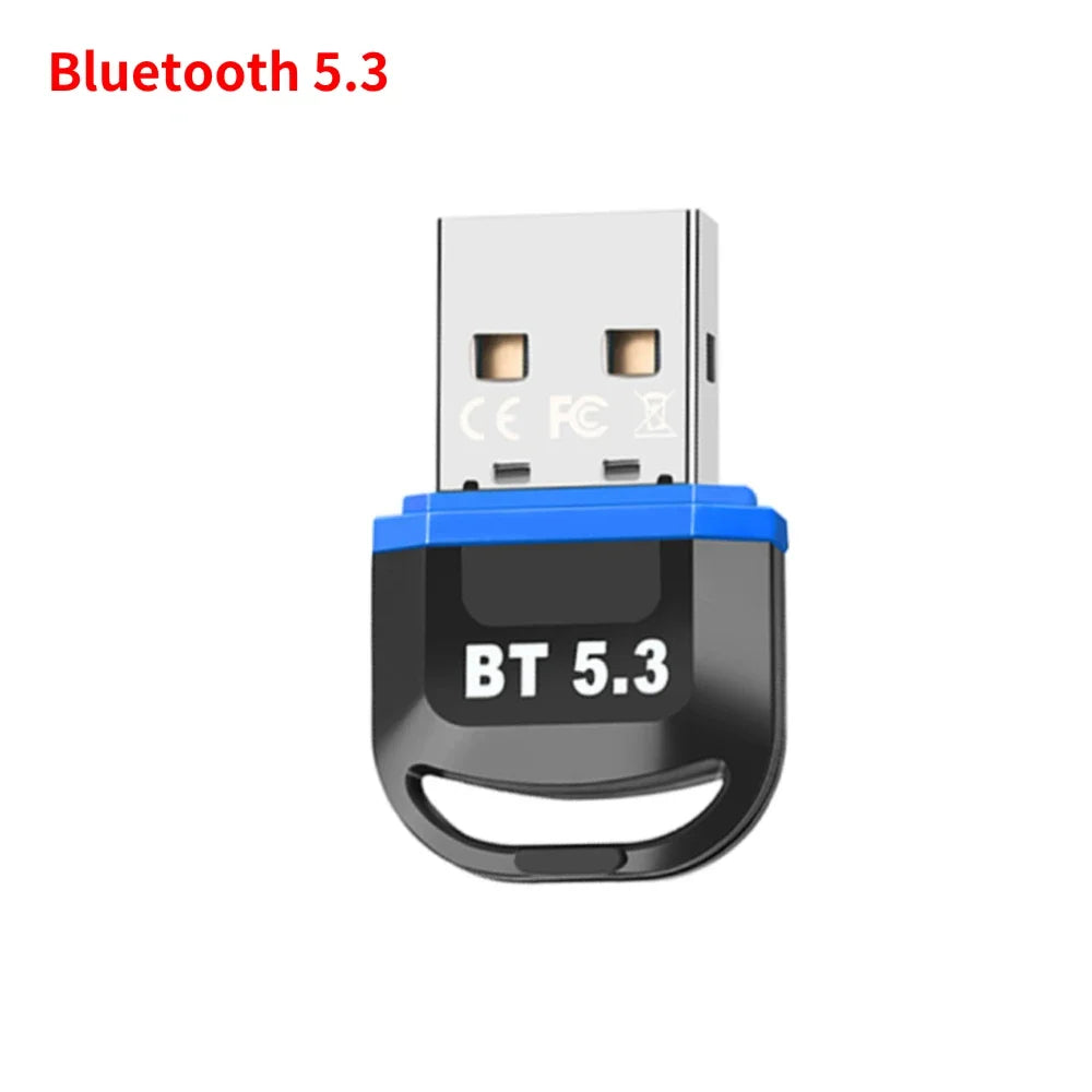 USB Bluetooth 5.4 5.3 Dongle Adapter for PC Speaker Wireless Mouse Keyboard Music Audio Receiver Transmitter Drive free