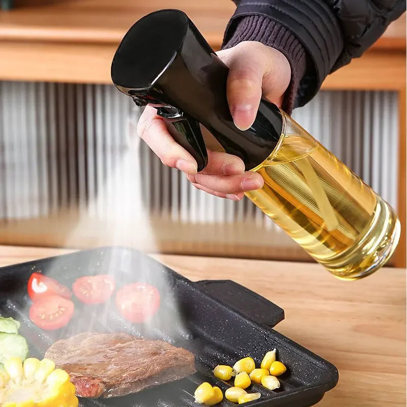200\300\500ml Kitchen Oil Spray Bottle Olive Acid Sprayer for Cooking BBQ Baking Oil Dispenser Nebulizer Accessories Gadget