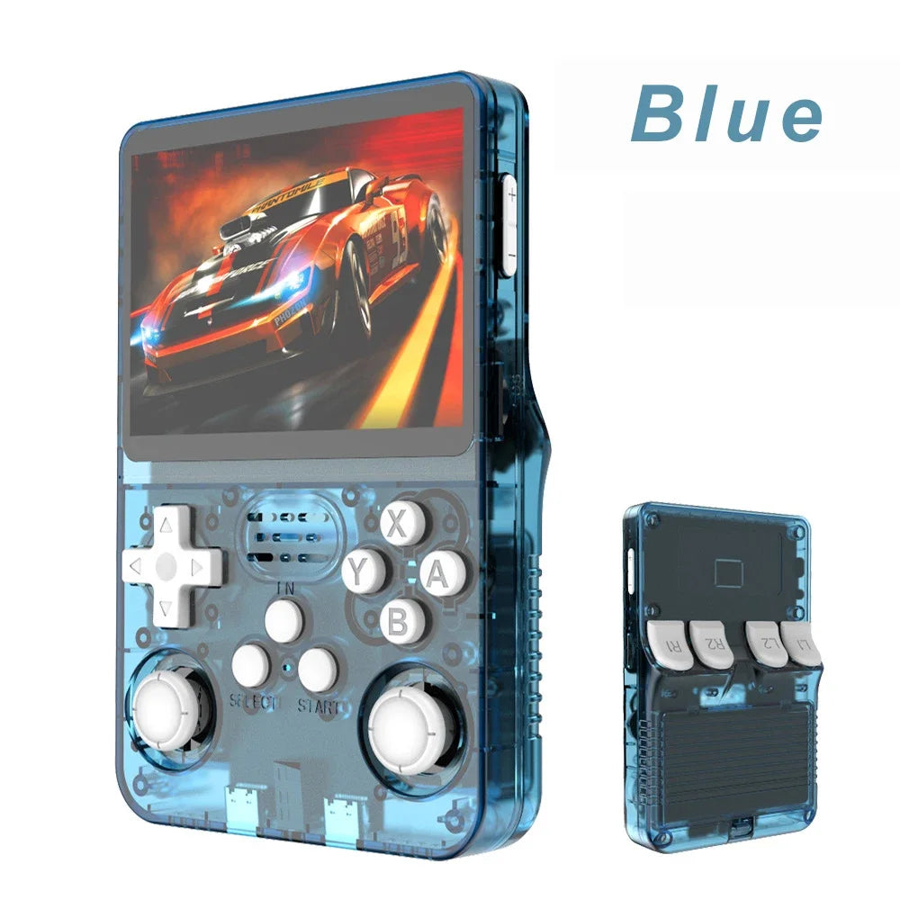 ARKOS R36S Retro Handheld Video Game Console Linux System 3.5 Inch IPS Screen R35s Pro Portable Pocket Video Player 64GB Games