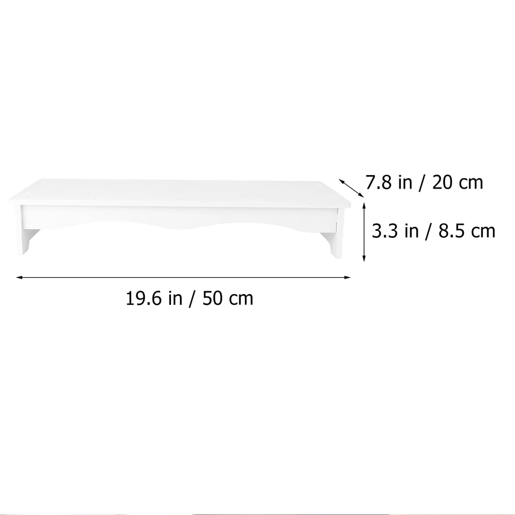 Computer Heightened Shelf Monitor Bracket Keyboard Stand Riser Desk Screen Plastic Desktop Base Computer Screen Shelf