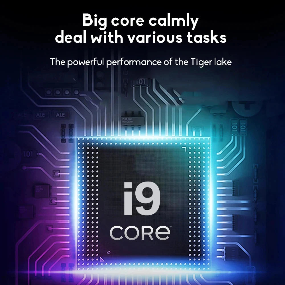 NEW Core i9-8950HK laptop 16GB RAM 1/2TB SSD Portable laptops  14.1-inch  Windows 11 Por  Notebook computer  Office Gaming