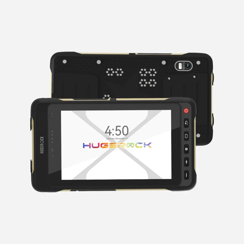 HUGEROCK 7 Inch X70 Rugged Tablet for Motorcycle Bicycle Navigation Camera Field Monitor 2600nit Android Smart PC Tablet 8+128GB