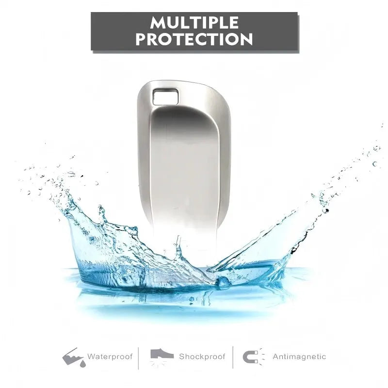 High-Speed Metal Rod USB Flash Drive 3.0 Durable Data Storage Stick Pen U Disk Multiple Capacities 128GB 64GB 32GB 16GB 8GB