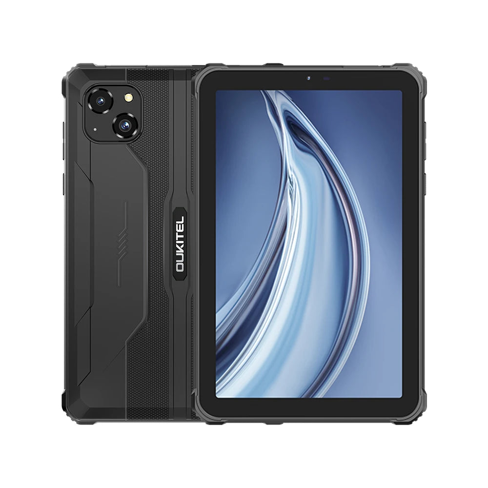 Oukitel RT3 PRO Rugged Tablet 5150mAh Battery 8-inch HD Display 4GB+128GB MTK G81 Octa-core 16MP Camera Android 14