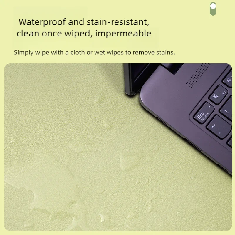 Leather Table cloth for Home Easy Clean Table Protector Waterproof Tea Coaster Large Desk Mat Anti-Slip Gamer Keyboard Mouse Mat