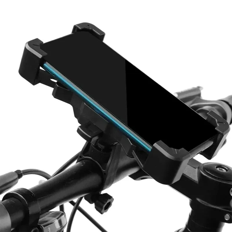 360 Rotation Motorcycles Bicycles Phone Holder Mobile Phone Navigation Bracket Bike Riding Shockproof For iPhone Xiaomi Samsung