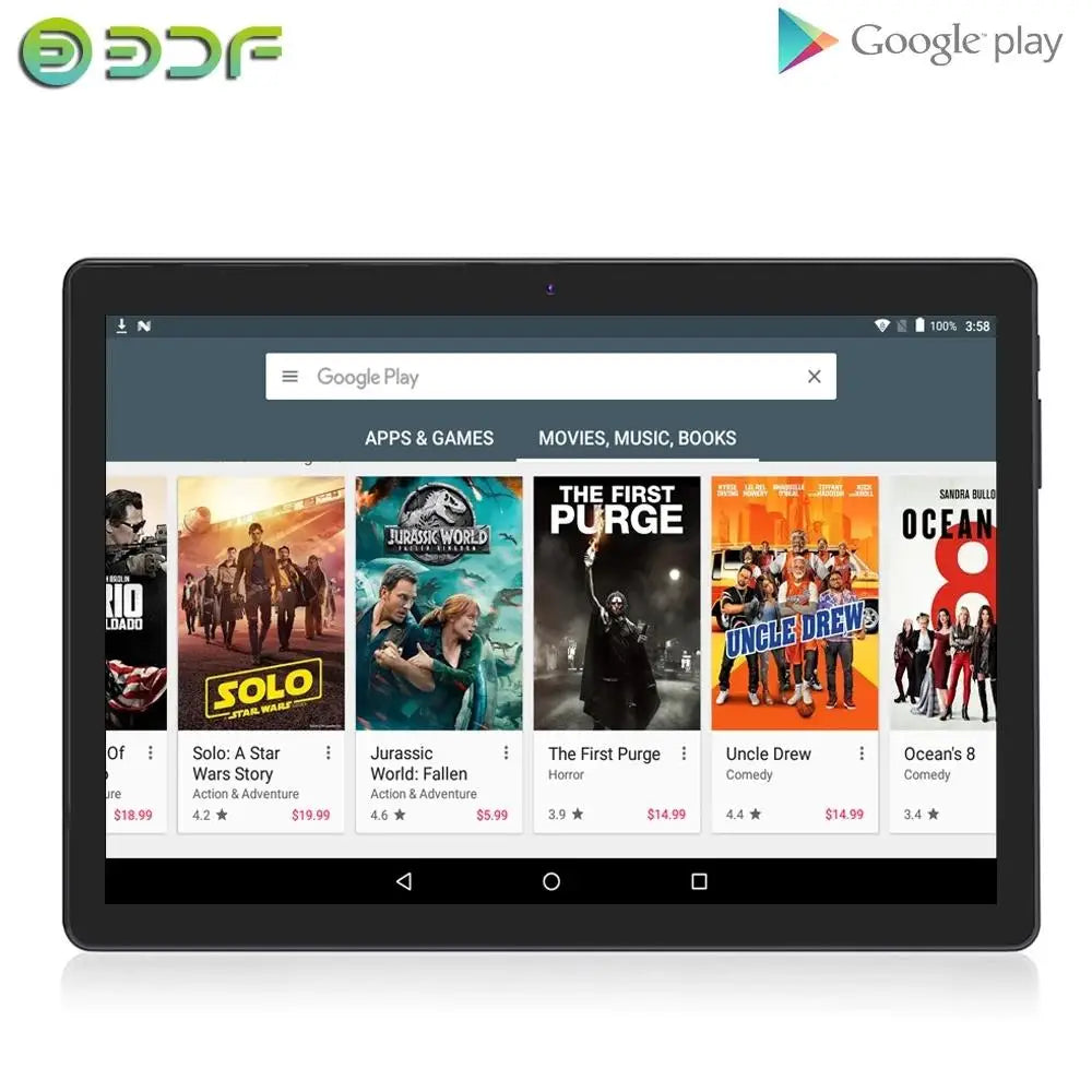 New 10 Inch Tablet PC Octa Core 3G Phone Call 4GB/64GB Google Play Dual SIM Phone Call Bluetooth WiFi Tablets 10.1 Android 11