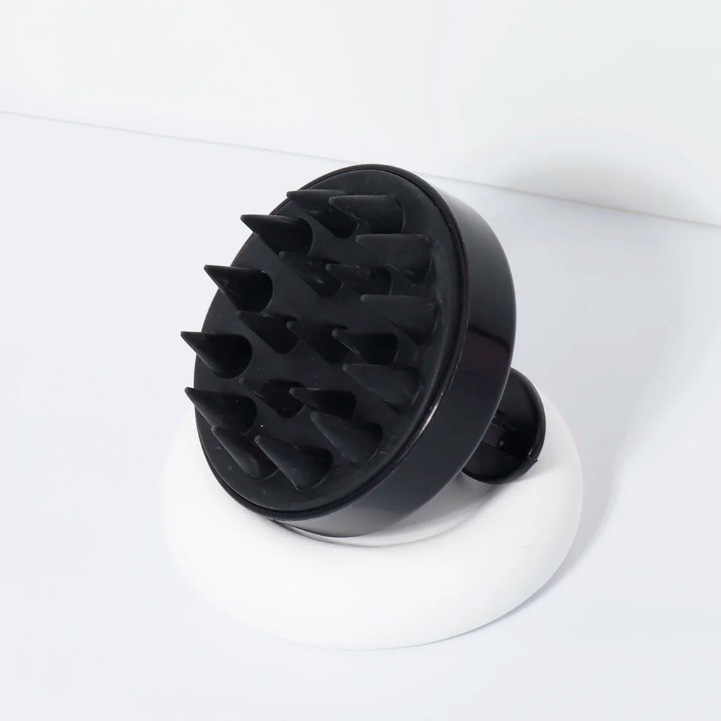 1 pcs silicone soft shampoo brush scalp massage comb thoroughly clean scalp body massage brush hair salon hair brush