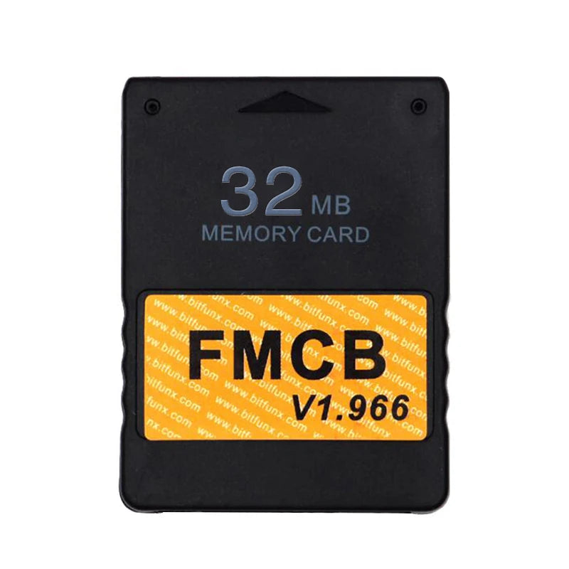 Bitfunx Free McBoot V1.966 8MB/16MB/32MB/64MB Memory Card for PS2 Fat Console