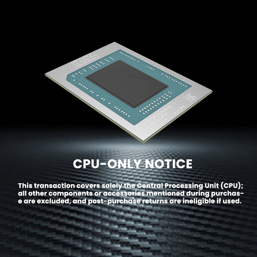 AMD R5 6600H Laptop CPU Ryzen 5 6600H Processor 4.5GHz 6-Core 12-Thread 3MB Game Cache 6NM TDP 45W FP7 Gaming CPU 100-000000546