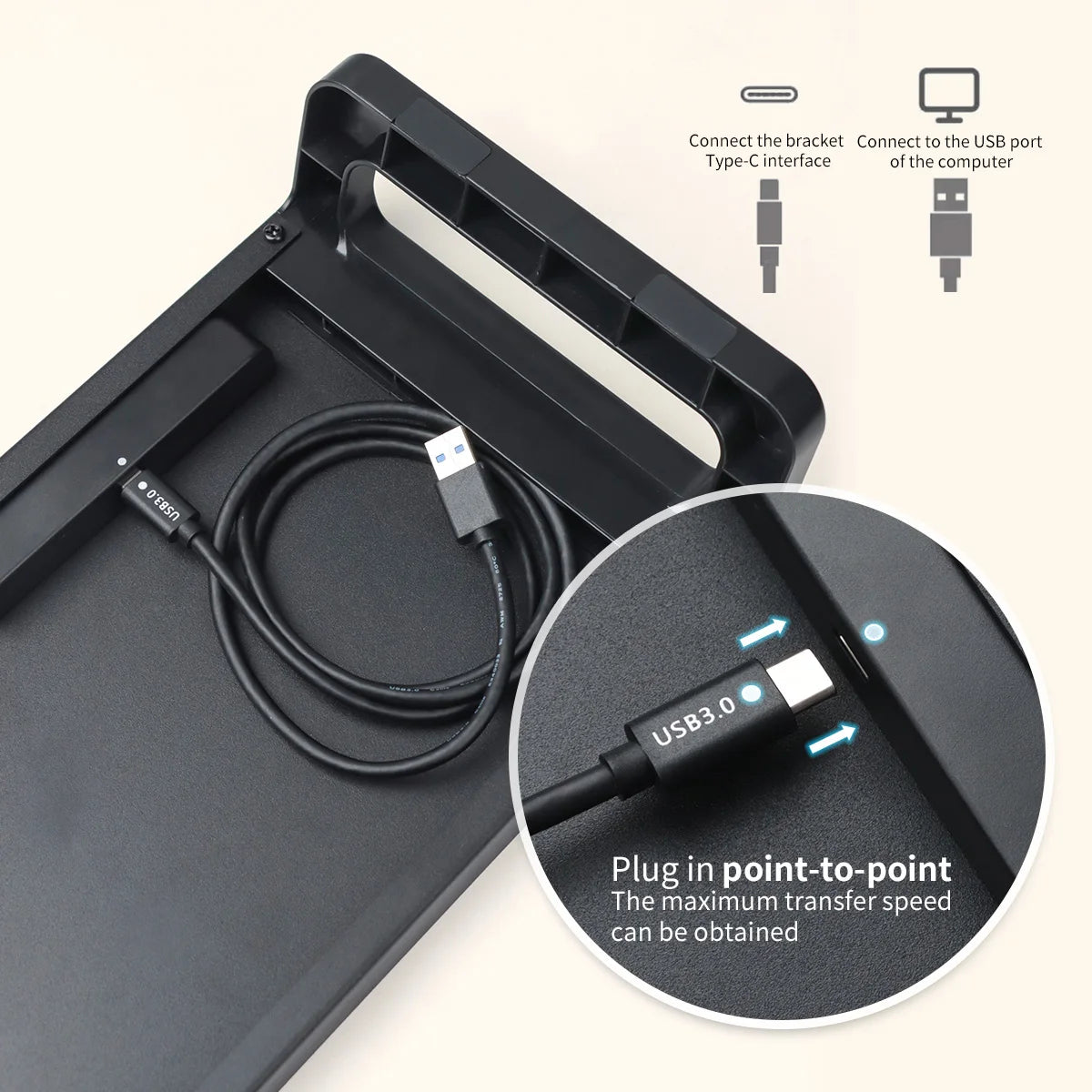 Computer Monitor Stand Desktop Organizer with or without USB3.0 Hub Aluminium PC Screen Laptop Desk Stand Mouse Keyboard Storage