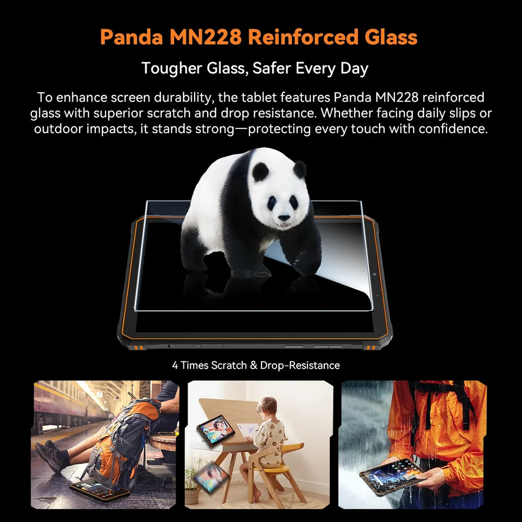 2025 Blackview Active 5 8.68'' Rugged Tablet PC Unisoc T615 Octa Core 8GB+128GB Telephone Smartphone 6600mAh Tablets Android 15