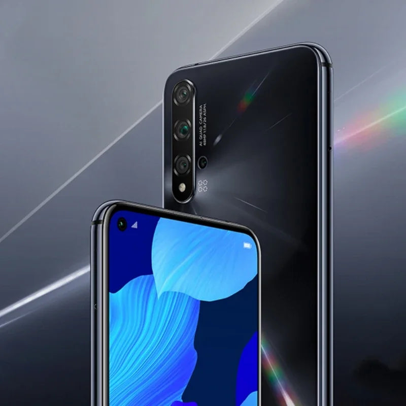 HUAWEI-Nova 5T,Smartphone Android,6.26 inch,8+256GB ROM,Mobile phones,Dual SIM,Google Play Store,48MP,4G Network,Cellphones